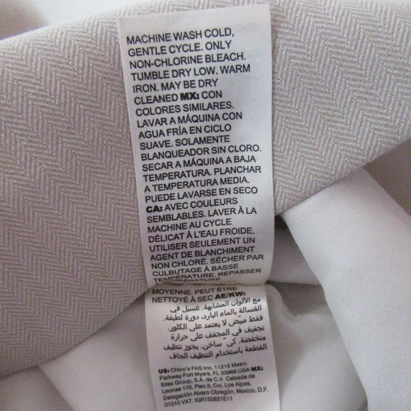 White House Black Market Cream Pencil Skirt - Picture 4 of 8